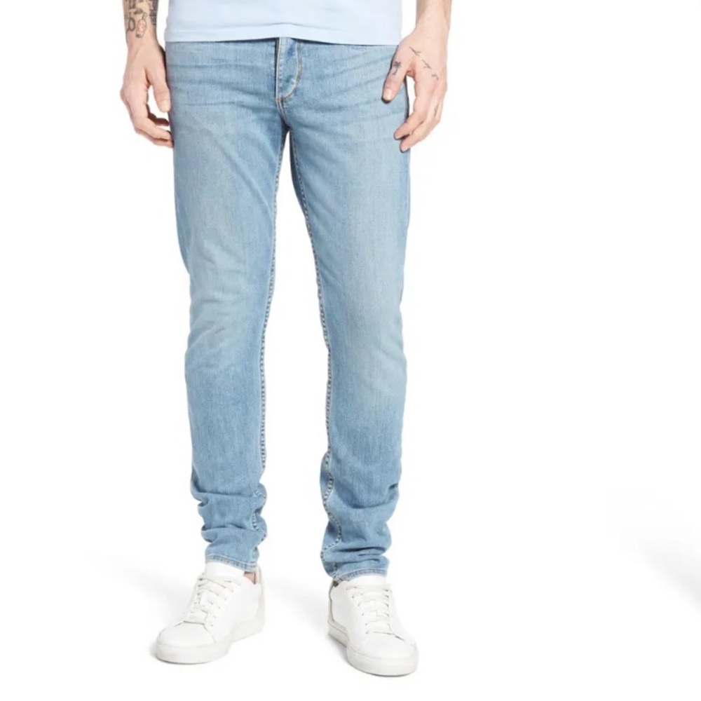 Light Blue Slim Men's Jeans